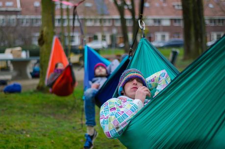 Get safe parachute camping hammock at outdoor