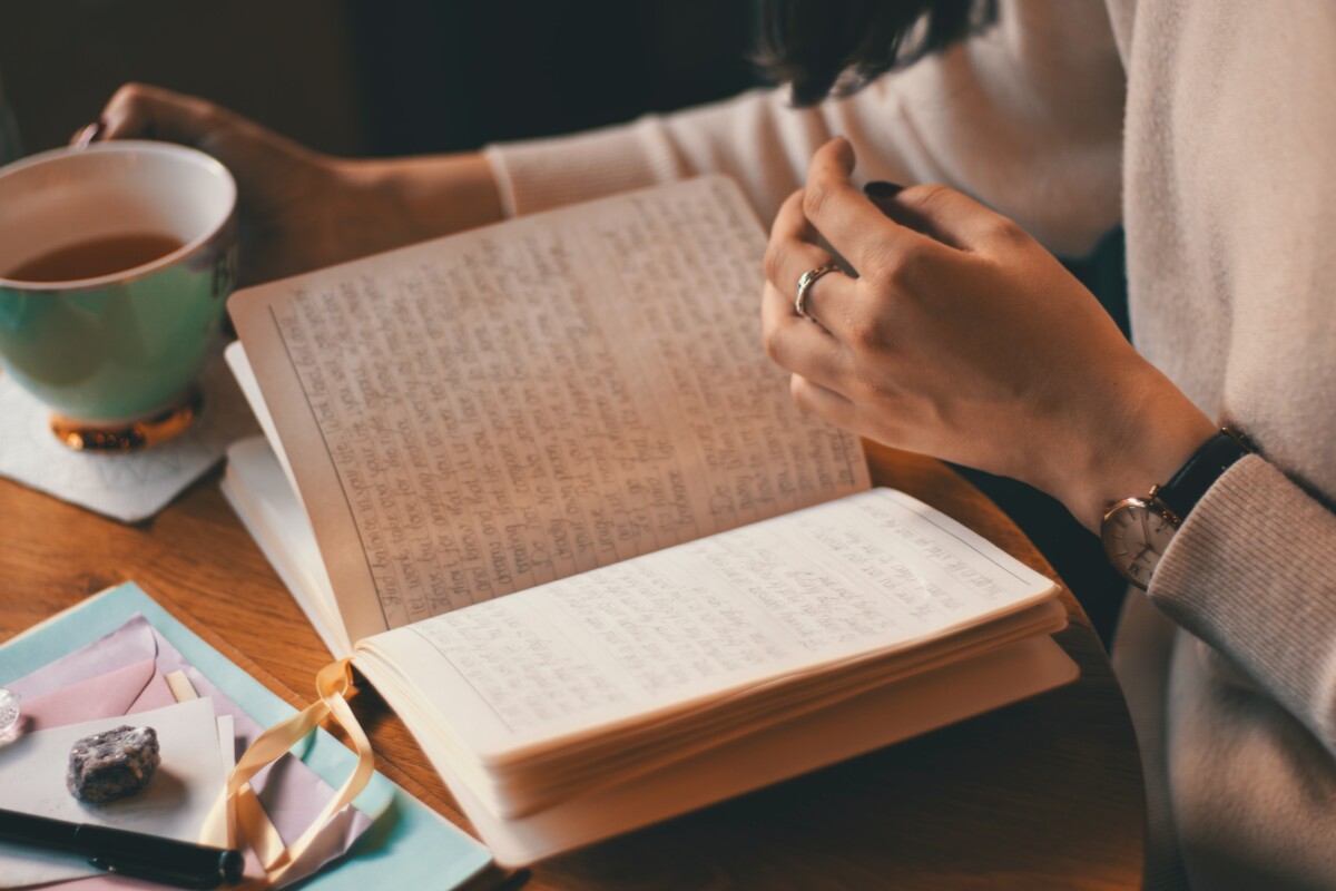Journaling helps clear up the minds.
