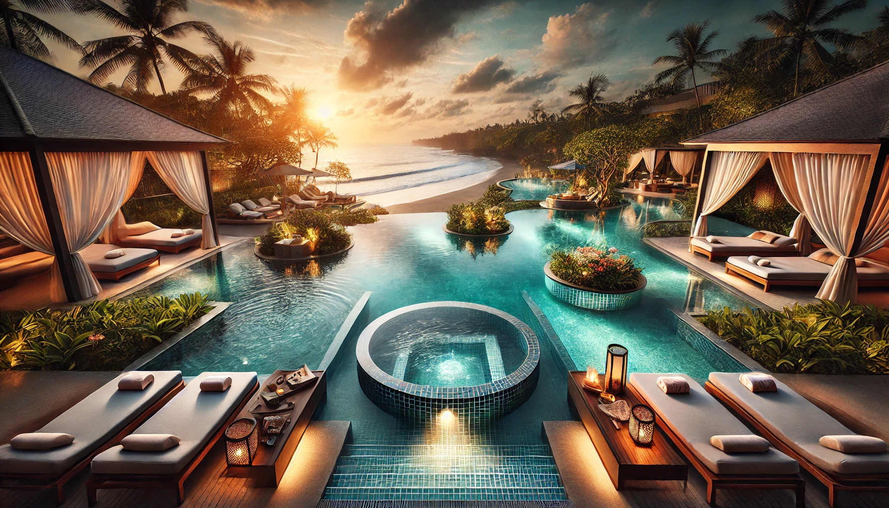 Discover the best resort in Bali offering healing water-based treatments like hydrotherapy, watsu, and thalassotherapy for ultimate relaxation.